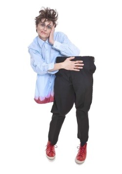 Men's Half Zombie Costume