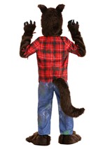 Child Brown Werewolf Costume Alt 1