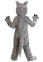 Grey Wolf Costume Toddler Back