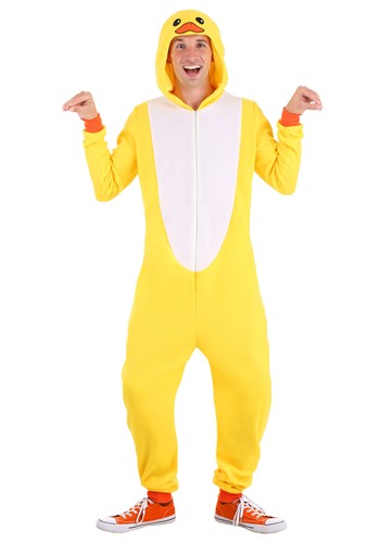 Yellow Adult Duck Onesie