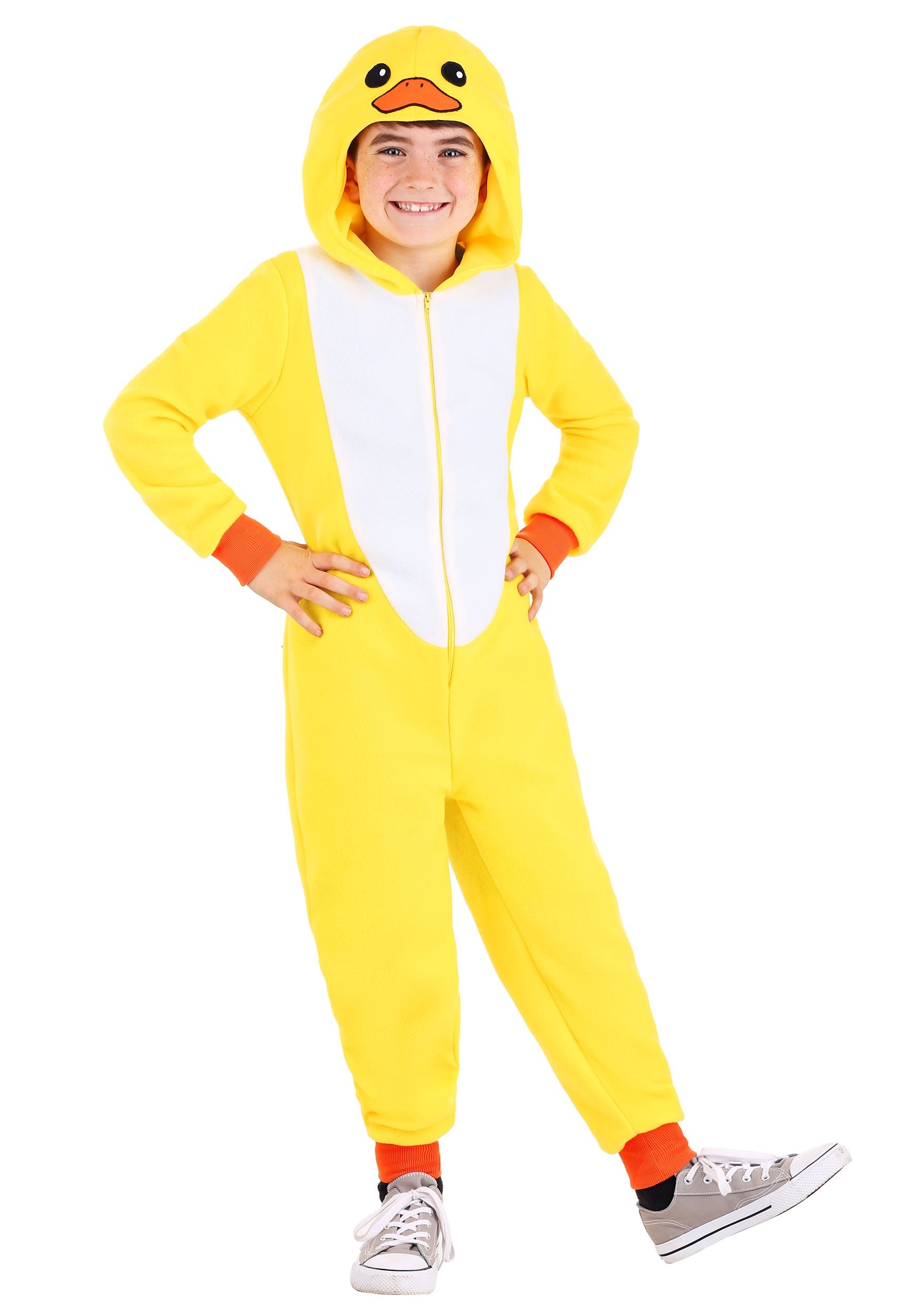 Yellow Duck Onesie For Children