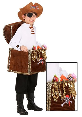 Pirate Chest Candy Catcher Child's Costume