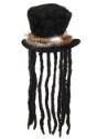 Witch Doctor Plush Hat with Braids Alt1