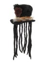 Witch Doctor Plush Hat with Braids Alt2