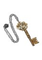 Large Steampunk Key Gear Necklace1