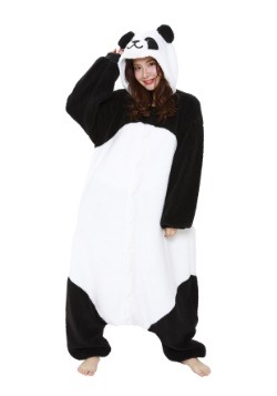 Fluffy Panda Kigurumi1