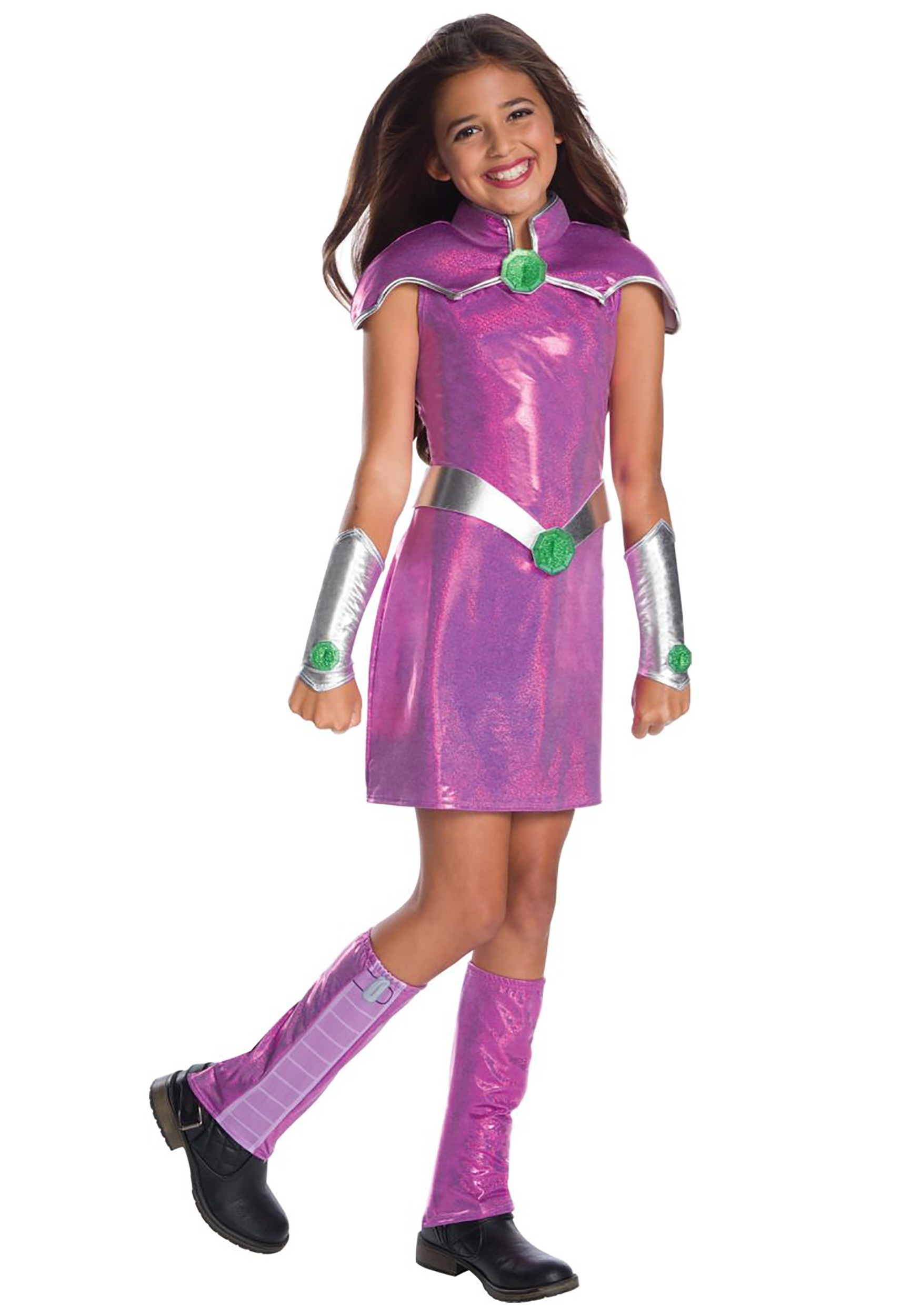 Chicas DC Superhero Girls Deluxe Starfire disfraz Multicolor