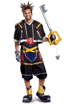 Deluxe Disney Kingdom Hearts Sora Men's Costume