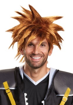 Disney Kingdom Hearts Adult Sora Wig