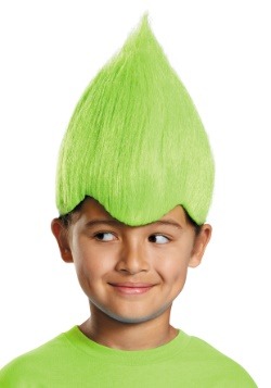 Child Green Wacky Wig