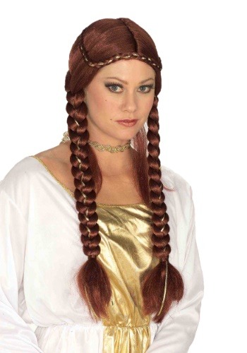 Women's Auburn Renaissance Braided Wig