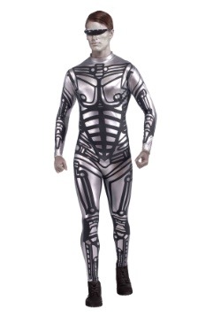 Mens Robot Jumpsuit Costume