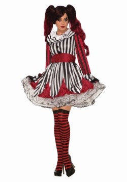 teenage girl clown costume