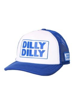 Dilly Dilly Bud Light White/Blue Trucker Hat