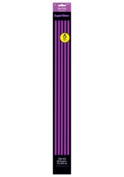 22 Inch Purple Glowsticks Pack of 5