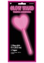 Pink Heart Glow Wand - 8"
