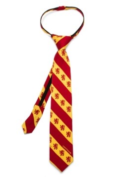 Gryffindor Stripe Boy's Zipper Tie