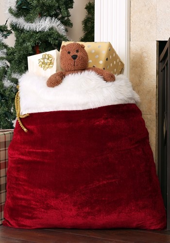 Santa's Red Holiday Toy Sack | Christmas Accessories