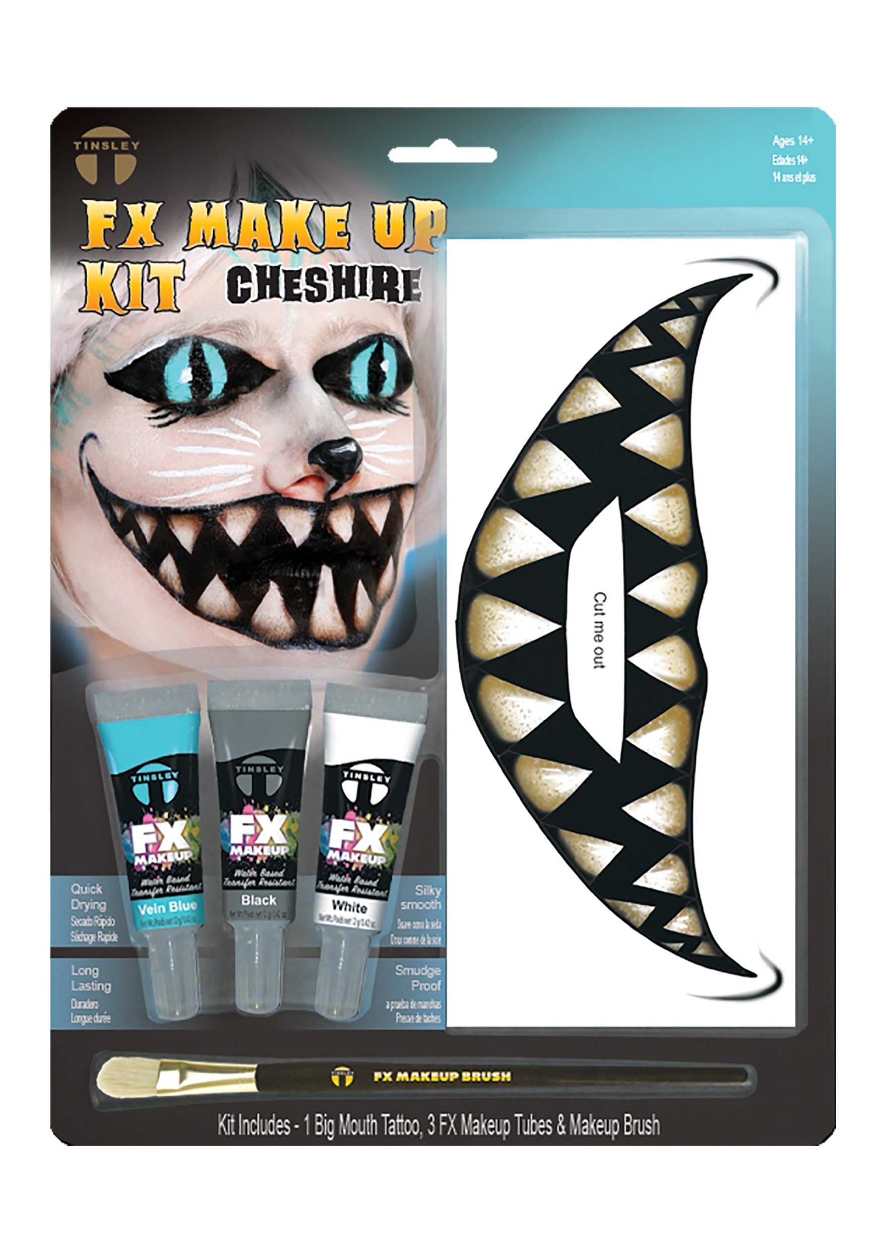 Kit de maquillaje de la boca grande de Cheshire Cat Multicolor Colombia