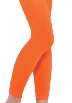 Child Orange Leggings