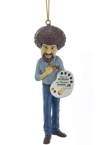Molded Ornament 5" Bob Ross