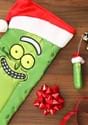 Pickle Rick Wears Santa Hat Molded Ornament Alt 1