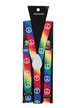 Peace Sign Suspenders