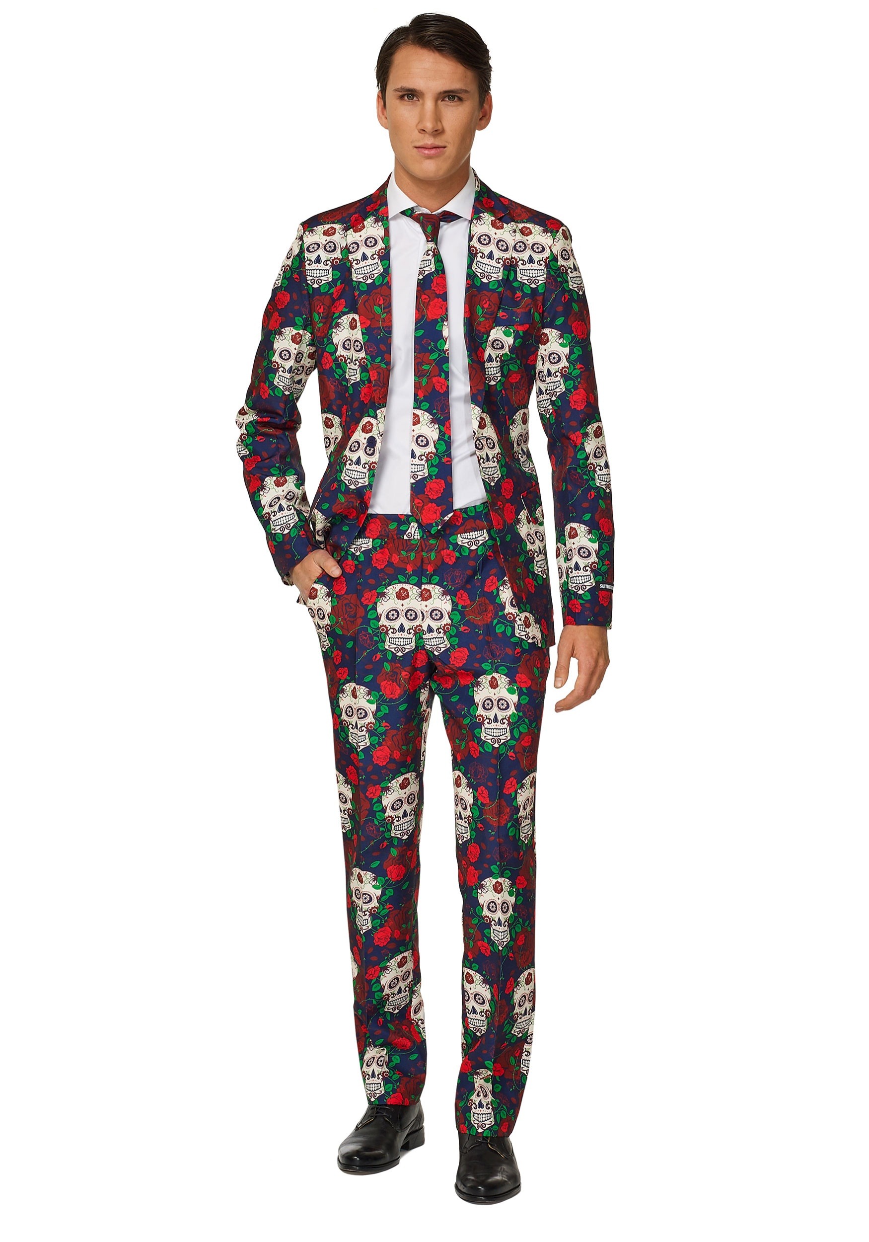 Day Of The Dead Men's Suitmeister Suit Costume