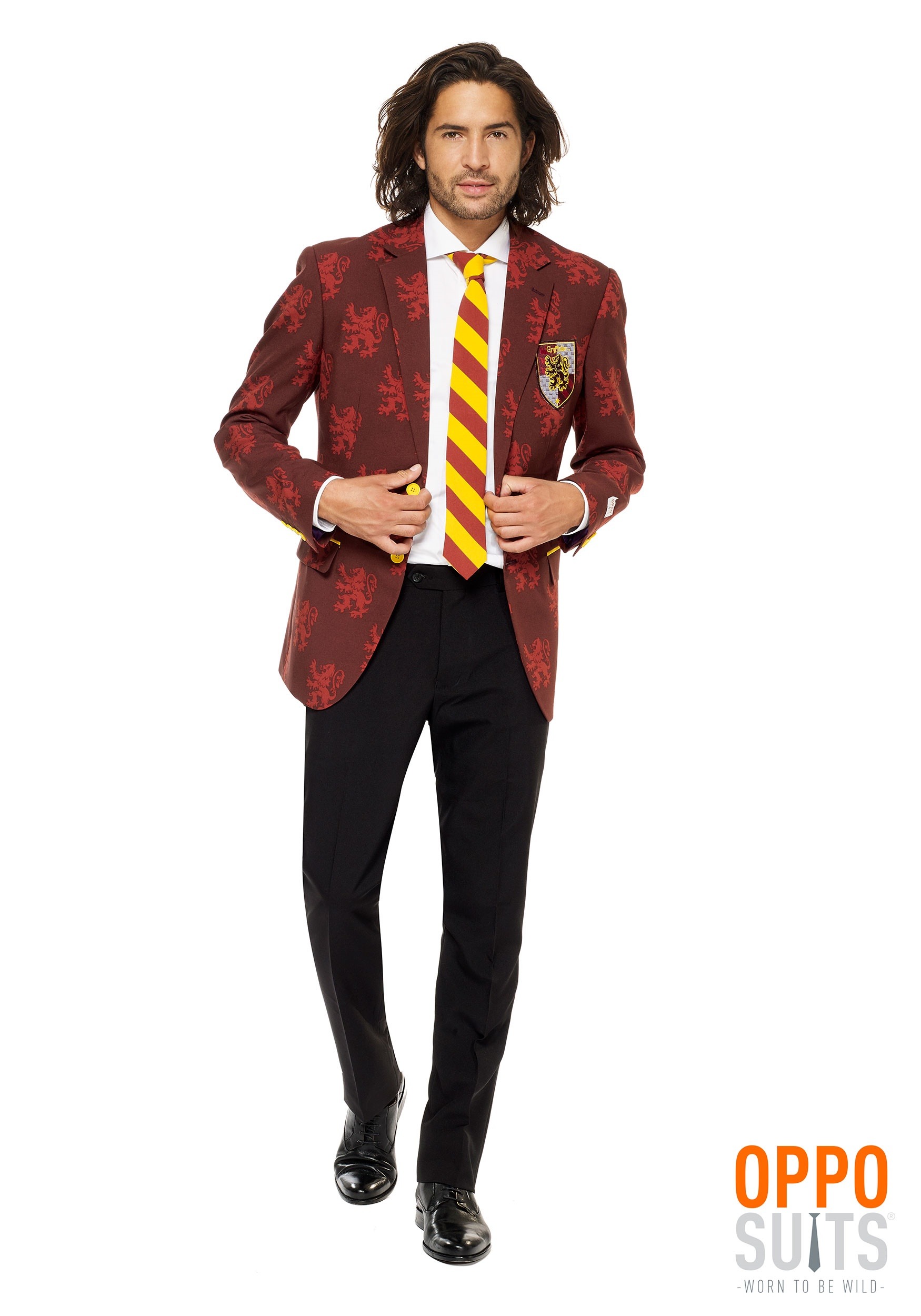 Opuestos de hombres Harry Potter traje de traje Multicolor