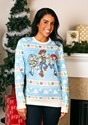 Toy Story Light Blue Ugly Christmas Sweater for Adults