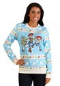 Toy Story Light Blue Ugly Christmas Sweater for Adults Alt 2