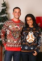 Star Wars Chewbacca Lights Christmas Sweater Couple