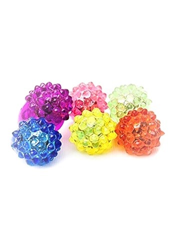 Strawberry Bump Flashing Ring Assorted Colors