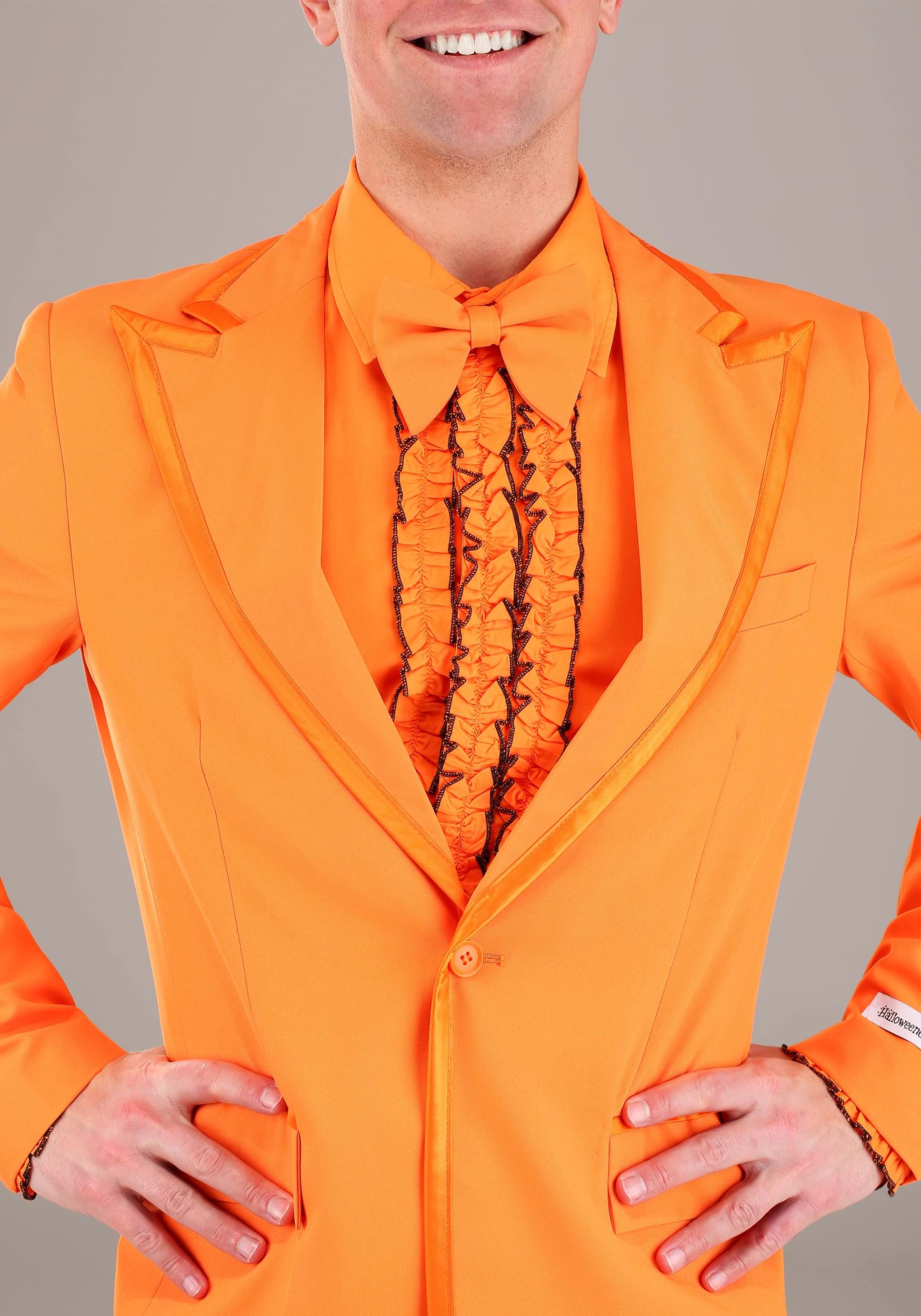 Orange Tuxedo Costume For Men