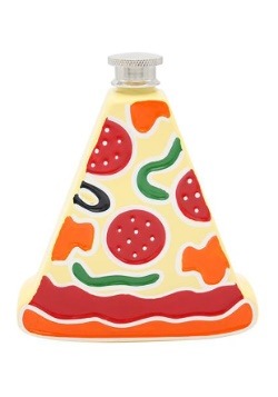 Metal Pizza Flask 5 ounce