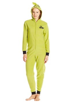 Women's Grinch Pajama Costume