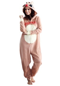 Women's Rudolph Pajama Costume