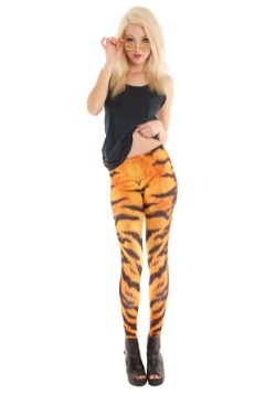 Adult Tiger Print Leggings