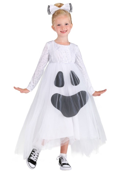 Girl's Happy Ghost Tutu Costume