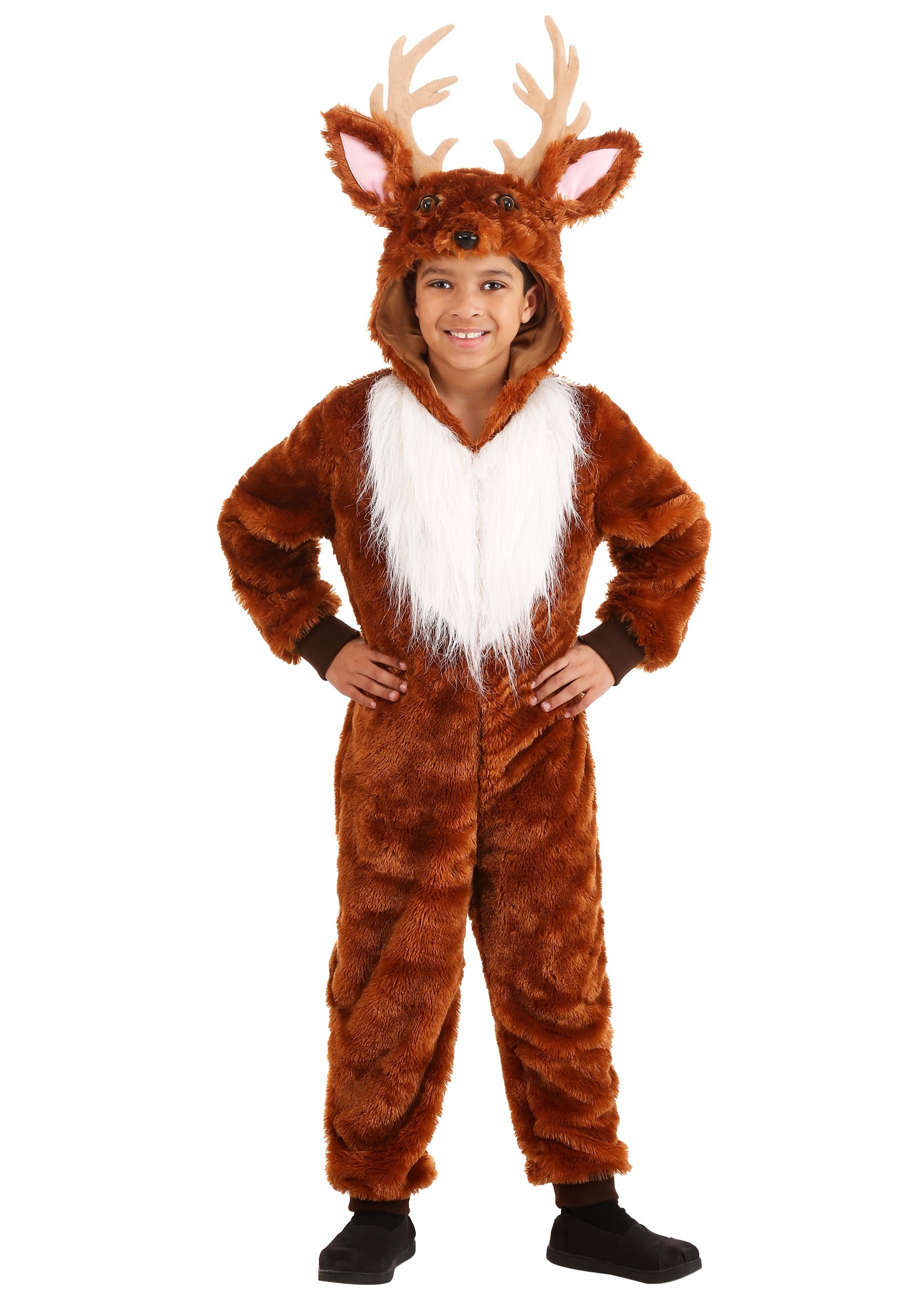 Child Deer Costume with Horns for Halloween 