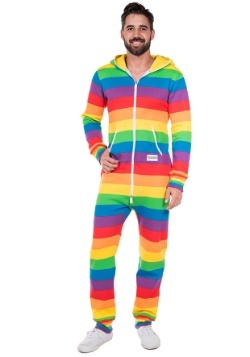 Tipsy Elves Men's Rainbow Jumpsuit