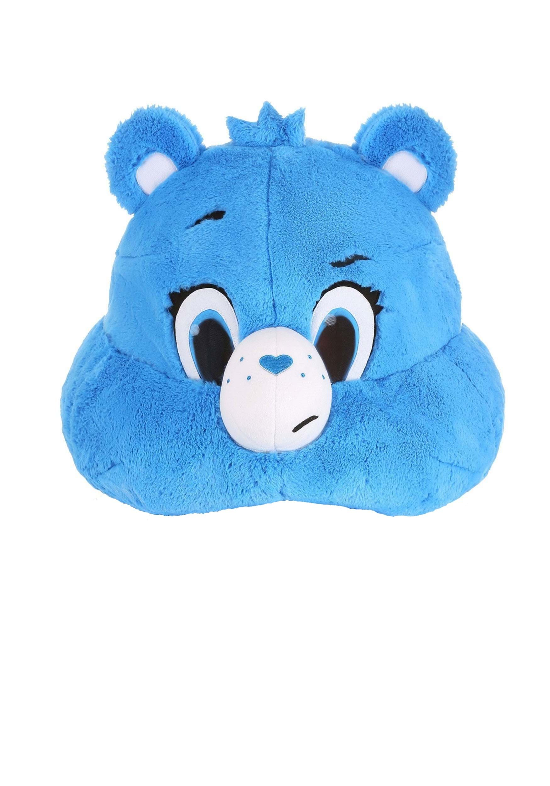 Care Bears Adult Grumpy Bear Mascot Mask , Care Bears Accessories