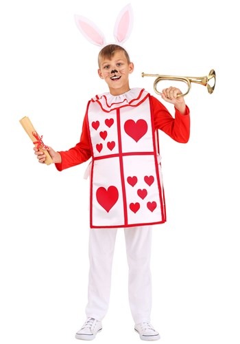 Child's Royal White Rabbit Costume