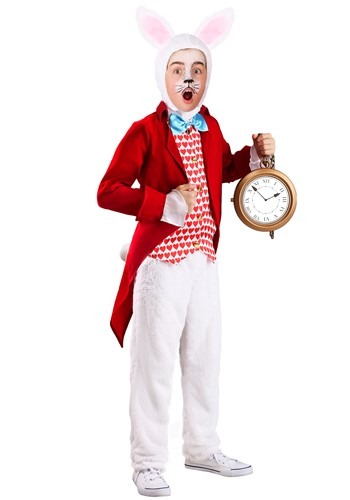 Child's Dignified White Rabbit Costume