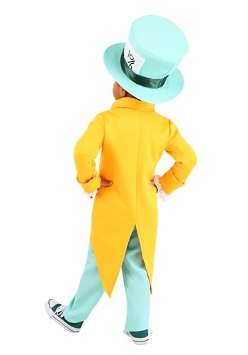Boy's Bright Mad Hatter Toddler Costume | Storybook Costumes