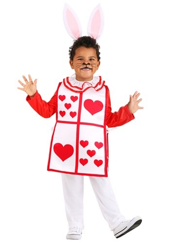 Toddler's Royal White Rabbit Costume