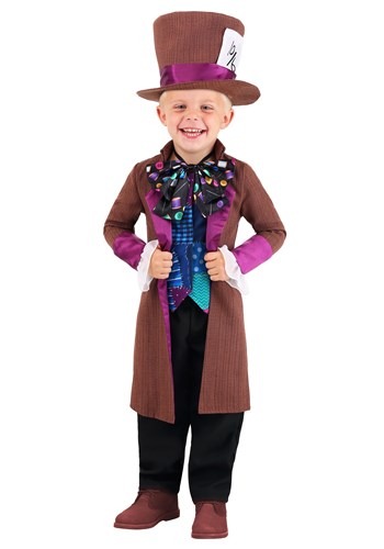 Toddler's Wacky Mad Hatter Costume