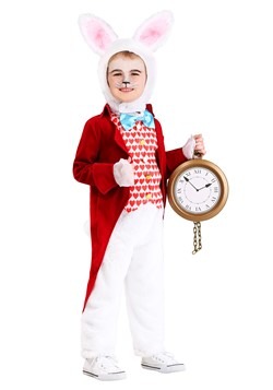 Toddler's White Rabbit Costume