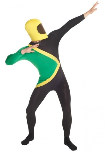 Men's Jamaican Bobsled Team Morphsuit Costume
