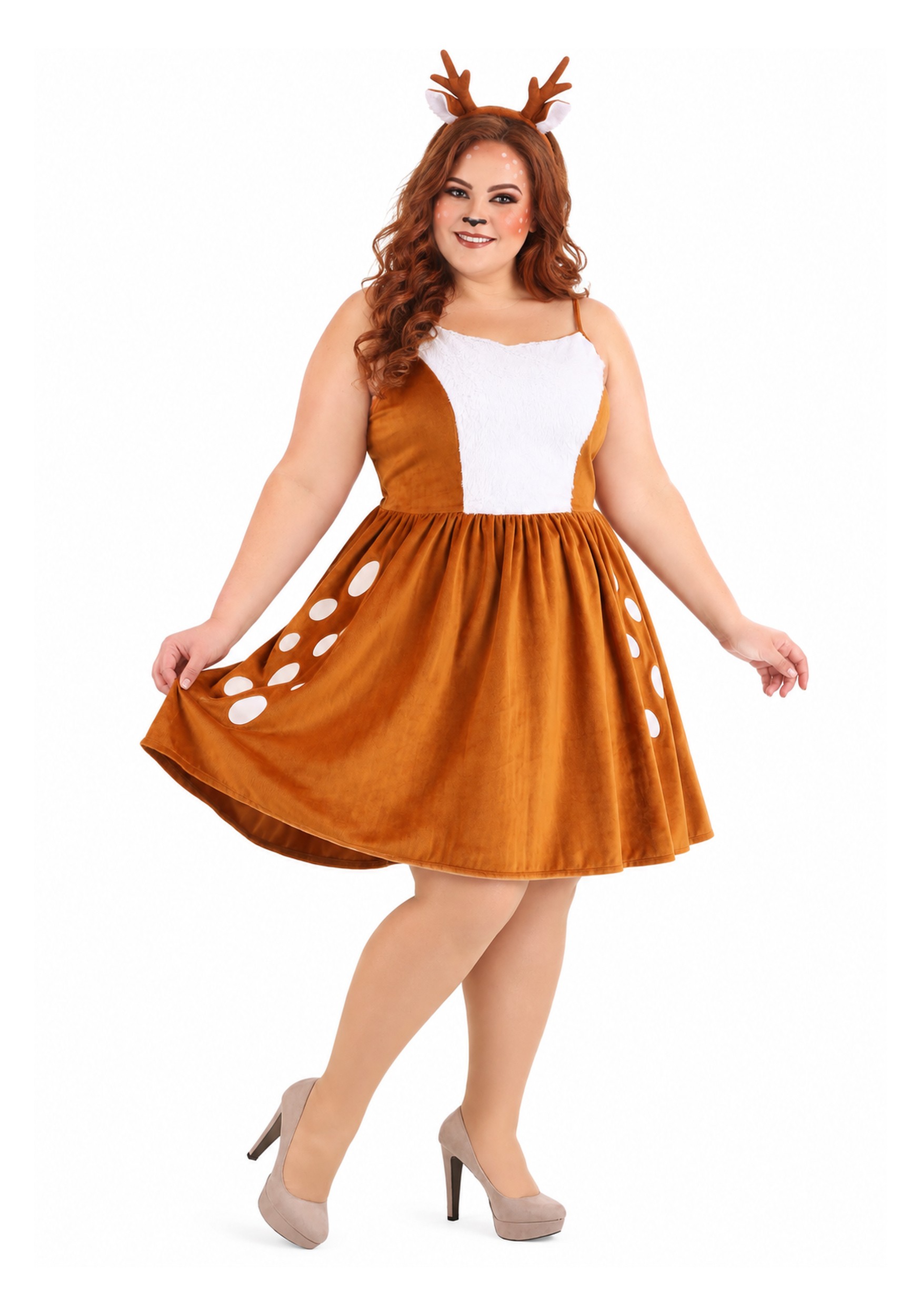 Dazzling Deer Plus Size Women's Costume